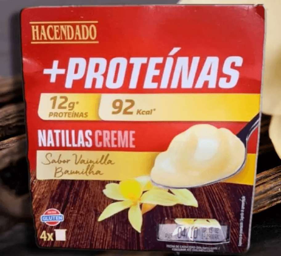 Natillas de proteínas HACENDADO en Mercadona Rutinas Entrenamiento